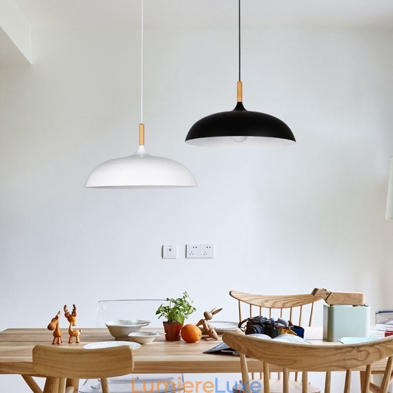 Suspension moderne Lampe suspendue colorée Macaron