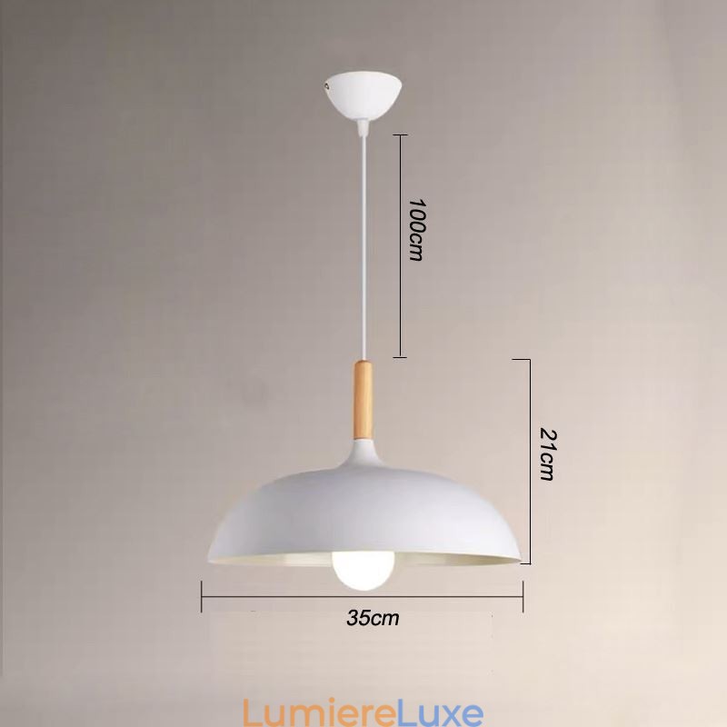 Suspension moderne Lampe suspendue colorée Macaron