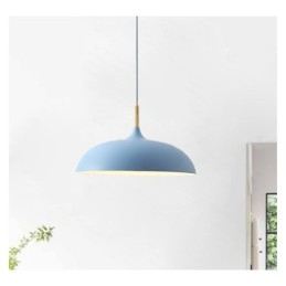 Suspension moderne Lampe suspendue colorée Macaron