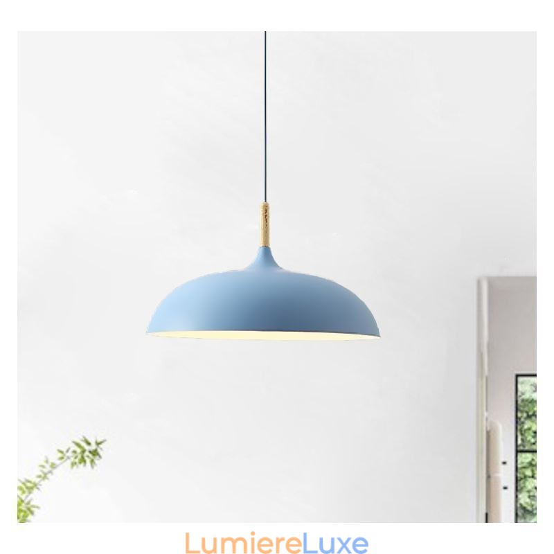 Suspension moderne Lampe suspendue colorée Macaron