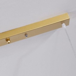 Suspension branche minimaliste moderne 4 lampes décoratives