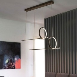 Luminaire suspendu décoratif minimaliste