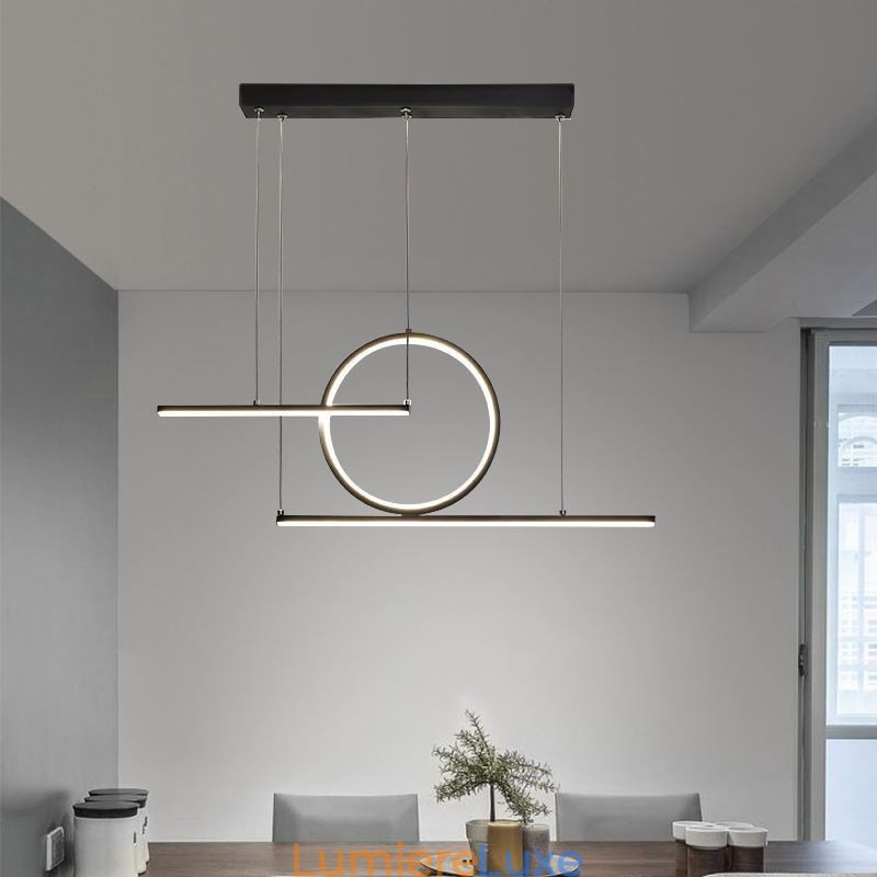 Luminaire suspendu décoratif minimaliste