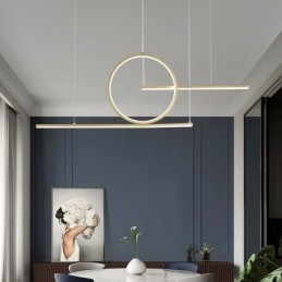 Luminaire suspendu décoratif minimaliste