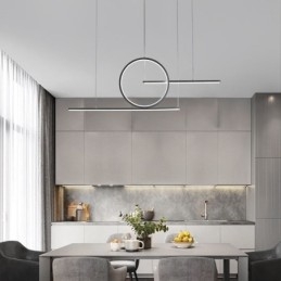 Luminaire suspendu décoratif minimaliste