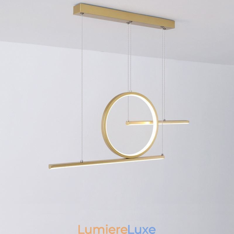Luminaire suspendu décoratif minimaliste