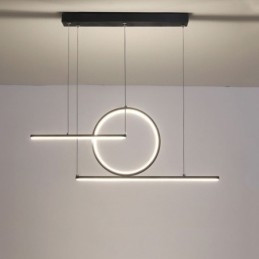 Luminaire suspendu décoratif minimaliste