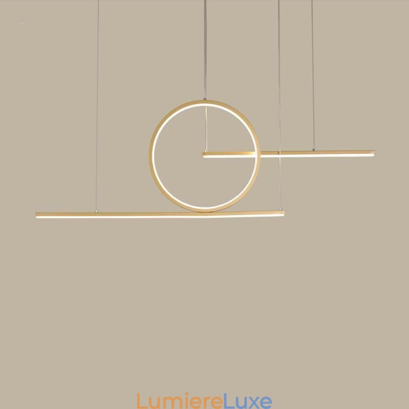 Luminaire suspendu décoratif minimaliste