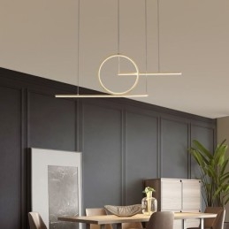 Luminaire suspendu décoratif minimaliste