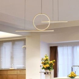 Luminaire suspendu décoratif minimaliste