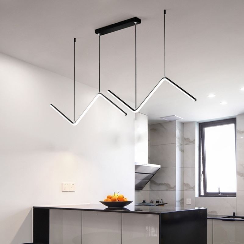 Luminaire suspendu décoratif minimaliste