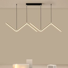 Luminaire suspendu décoratif minimaliste