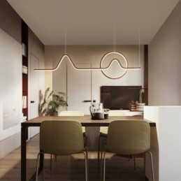 Suspension décorative minimaliste 52 W