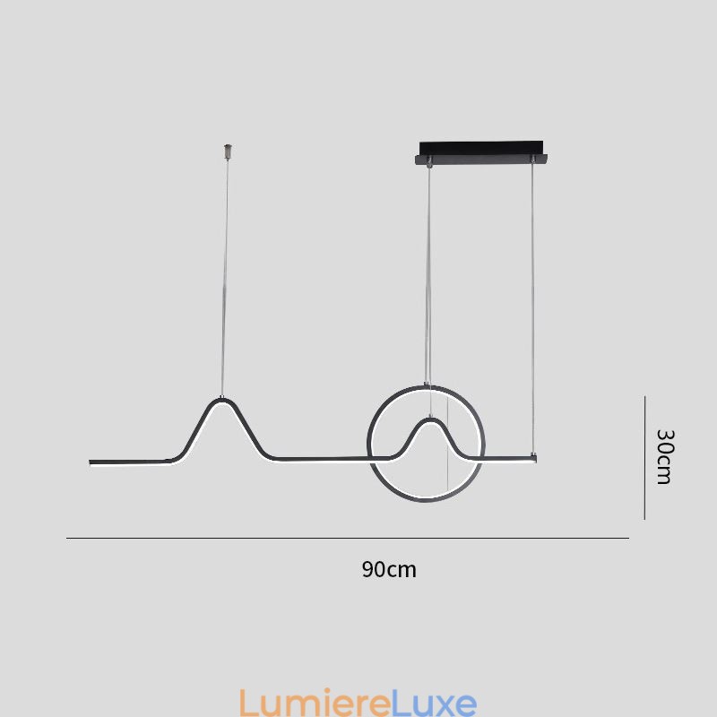 Suspension décorative minimaliste 52 W
