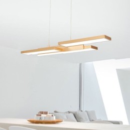 Luminaire suspendu moderne à suspension horizontale