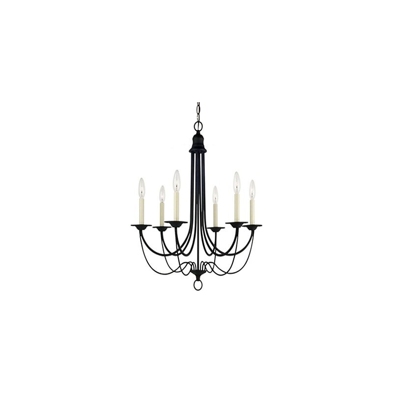 Lustre en métal galvanisé