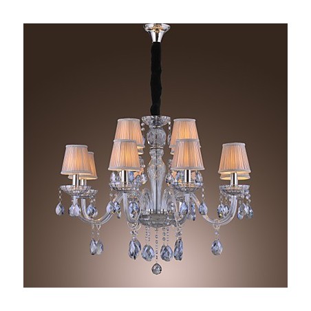 Lustre en verre galvanisé classique et traditionnel Lustre en verre galvanisé classique et traditionnel