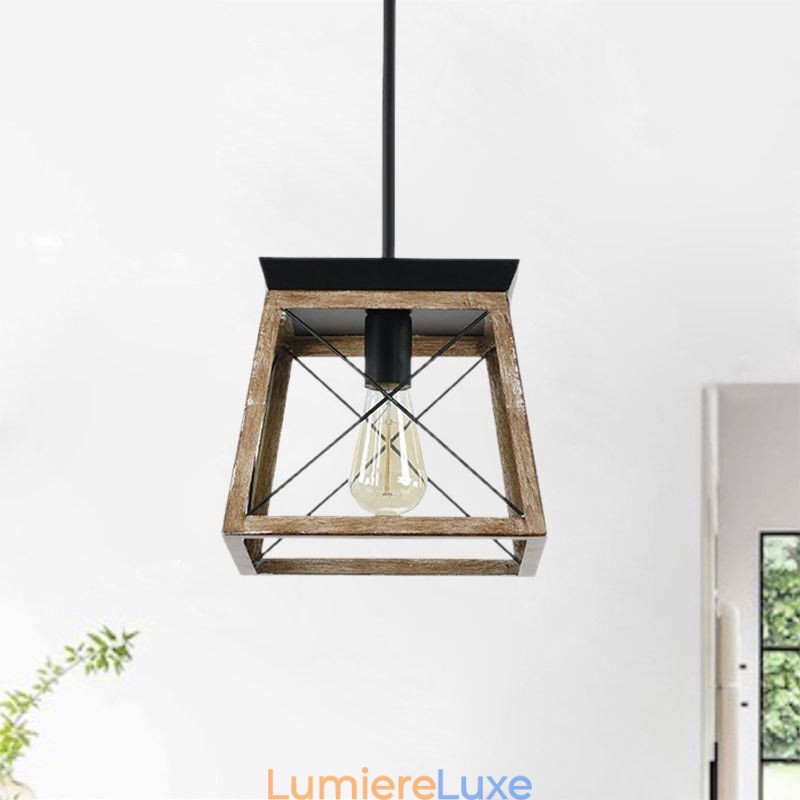 Suspension simple de style vintage