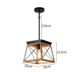 Suspension simple de style vintage