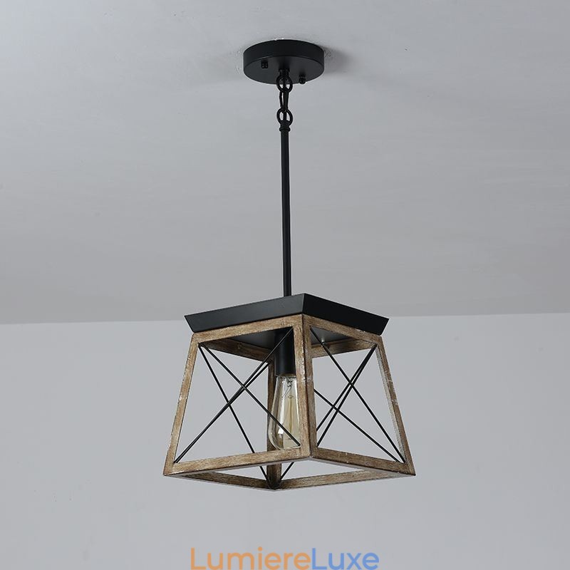 Suspension simple de style vintage
