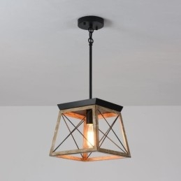 Suspension simple de style vintage