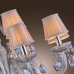 Lustre en verre galvanisé classique et traditionnel