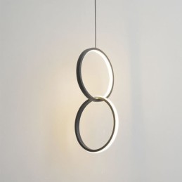 Suspension minimaliste à double anneau