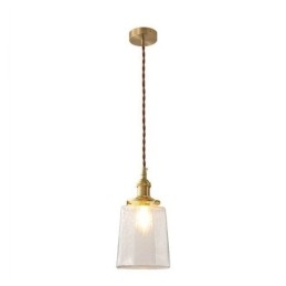 Plafonnier décoratif suspendu en verre minimaliste moderne