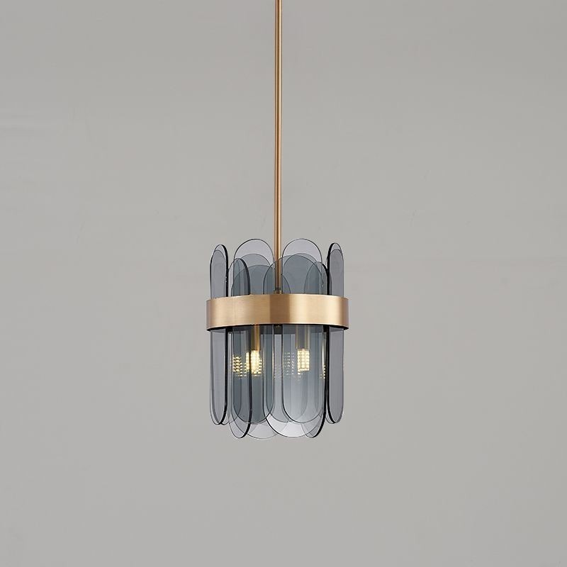 Luminaire suspendu moderne en verre