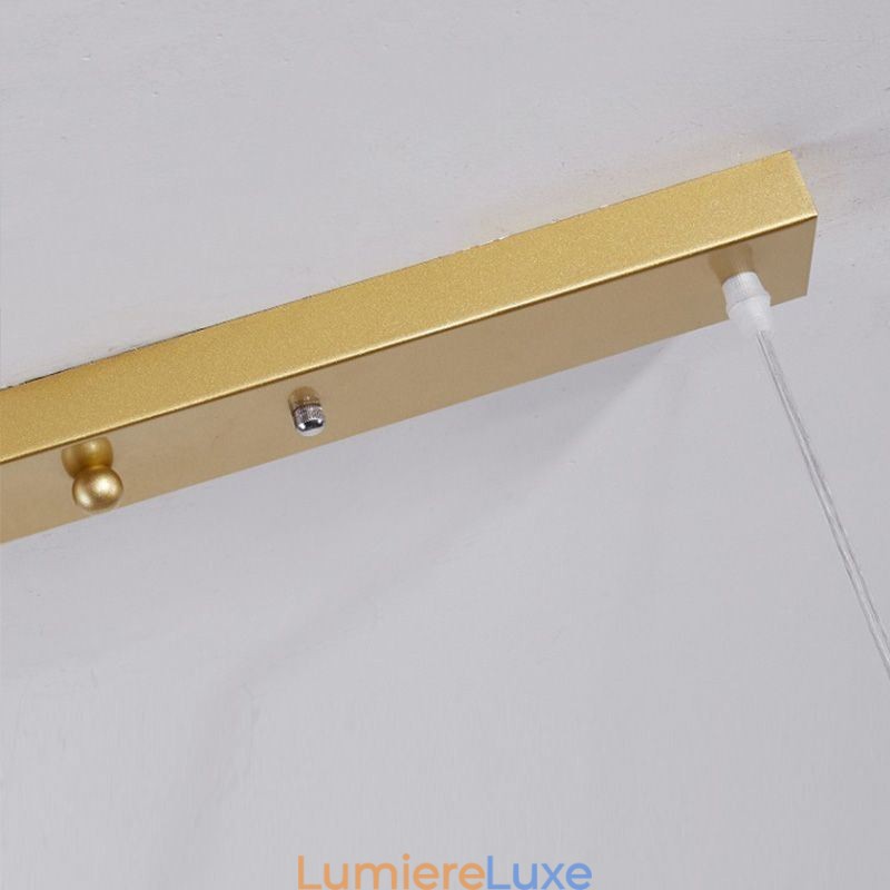Suspension branche minimaliste moderne 4 lampes décoratives