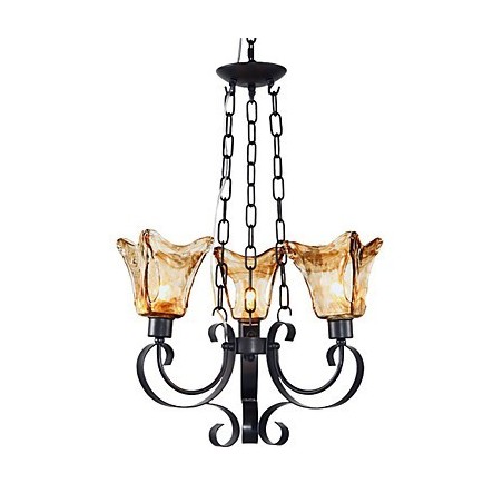 Lustre en métal peint classique traditionnel Lustre en métal peint classique traditionnel