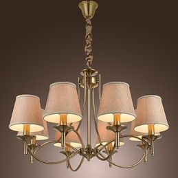 Lustre en métal et laiton, style moderne, contemporain, traditionnel, classique, rustique, style lodge, campagne, île, vintage
