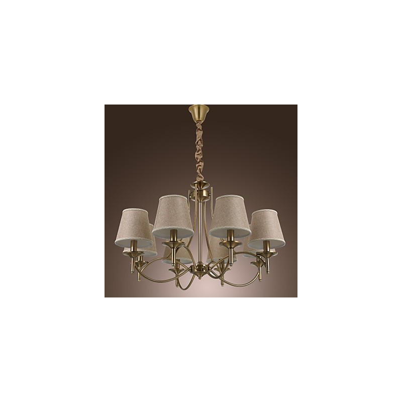 Lustre en métal et laiton, style moderne, contemporain, traditionnel, classique, rustique, style lodge, campagne, île, vintage