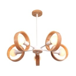 Suspension nordique unique en bois