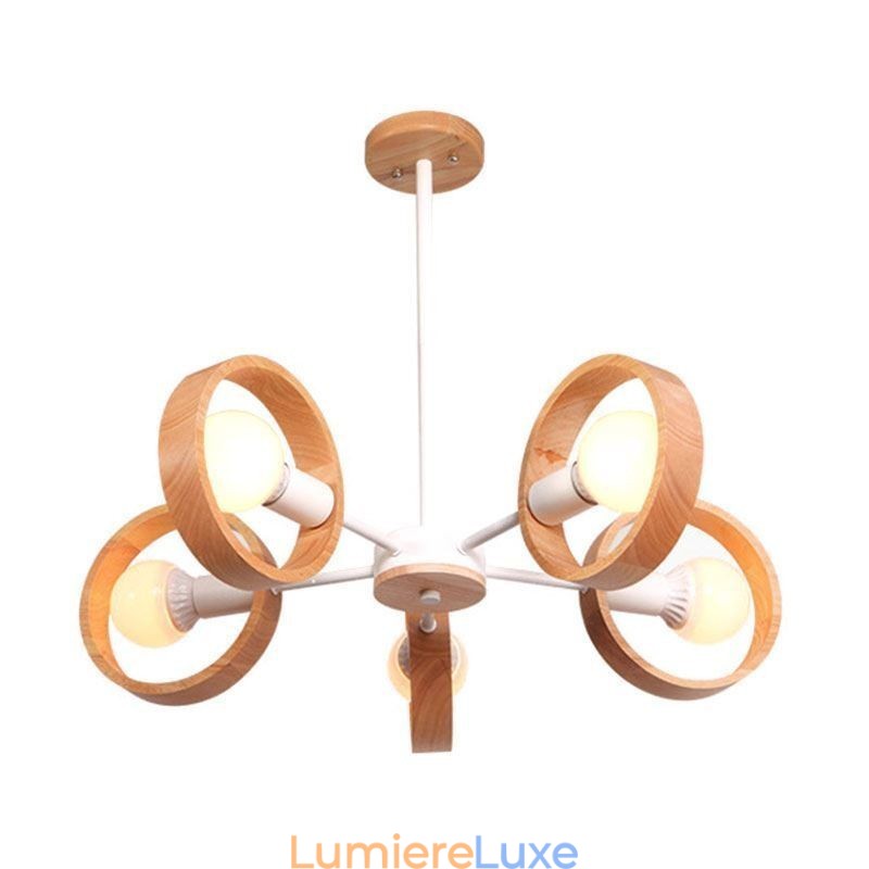 Suspension nordique unique en bois