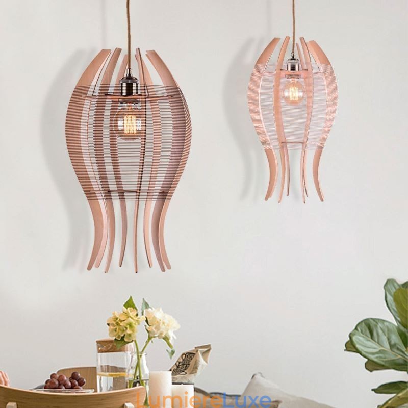 Suspension en bois style poisson nordique DIY