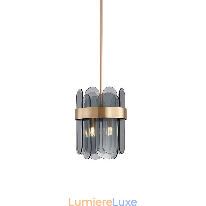 Luminaire suspendu moderne en verre