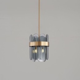 Luminaire suspendu moderne en verre