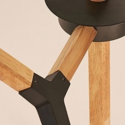 Suspension Nordic Magic Bean, luminaire créatif en bois