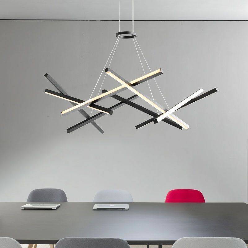 Suspension moderne et simple en gel de silice en forme de nid d'oiseau