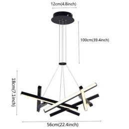 Suspension moderne et simple en gel de silice en forme de nid d'oiseau