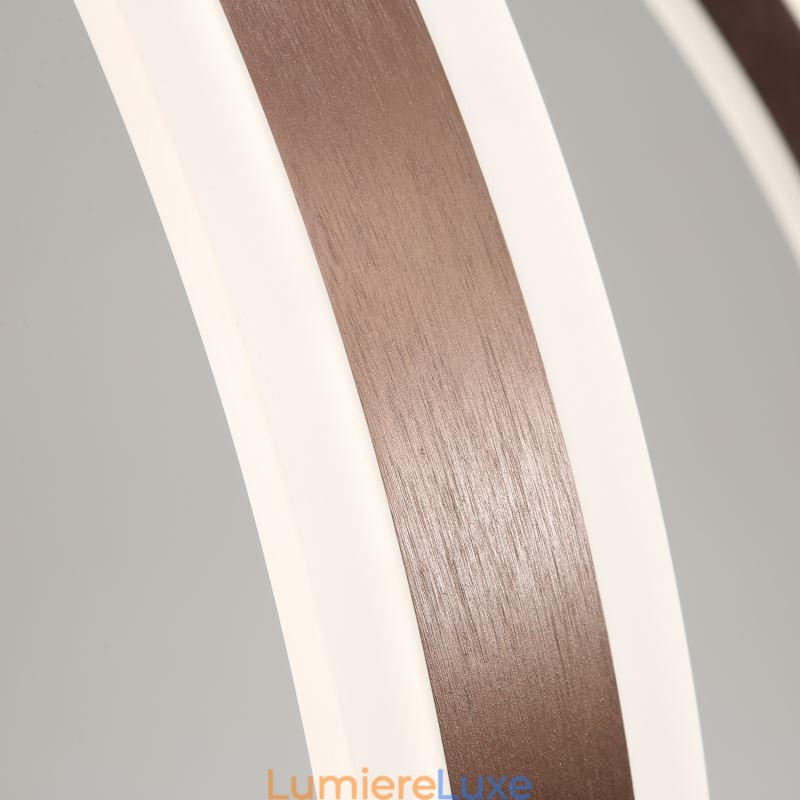 Suspension nordique en acrylique en forme d'anneau