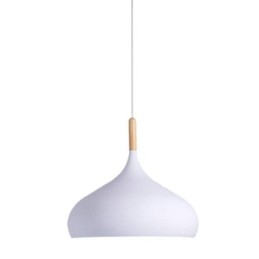 Suspension moderne en aluminium style macaron, luminaire réglable pour la maison