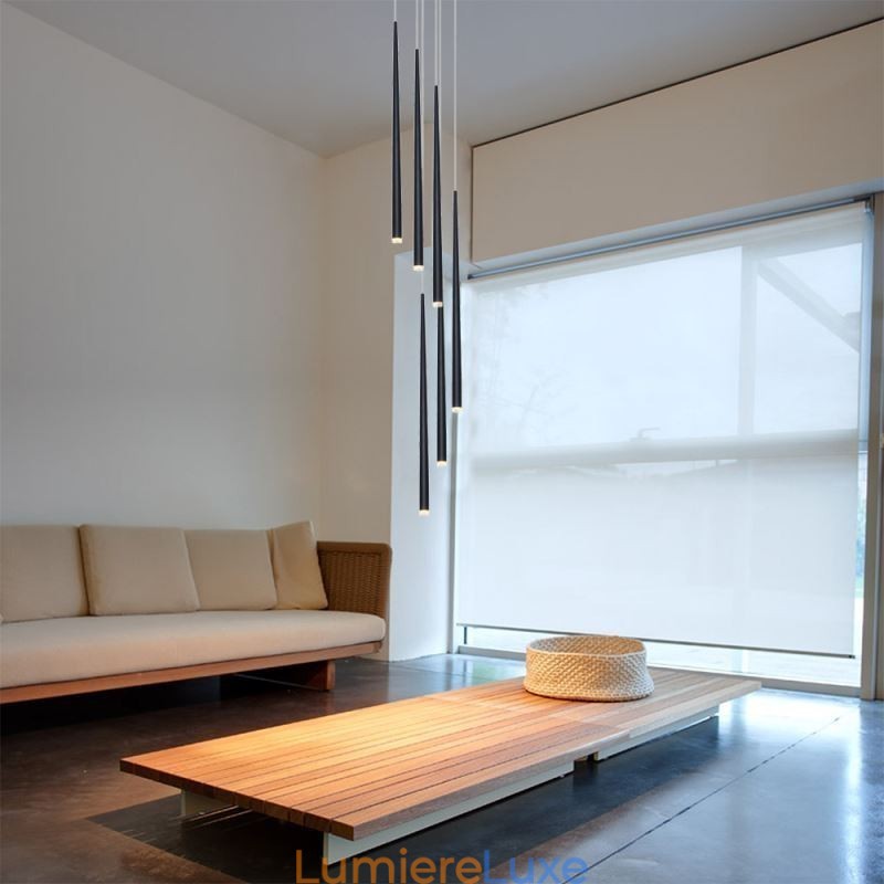 Suspension Meteorer à 6 lumières