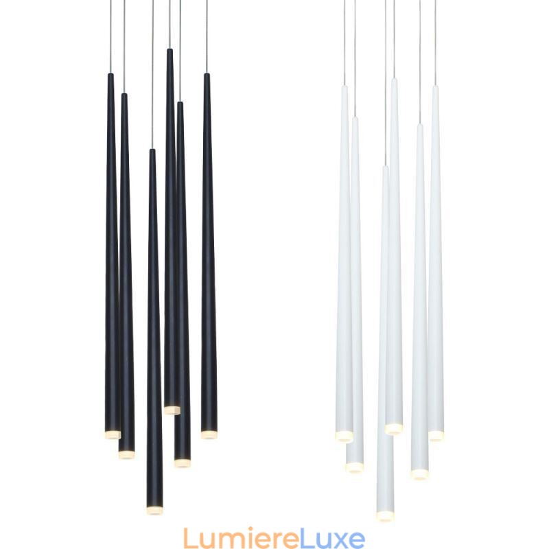 Suspension Meteorer à 6 lumières