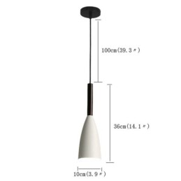 Lampe suspendue moderne au design simple et spécial