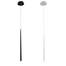 Suspension contemporaine en forme de cylindre, éclairage Meteor Rain