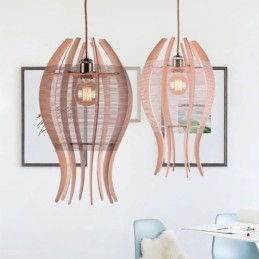 Suspension en bois style poisson nordique DIY