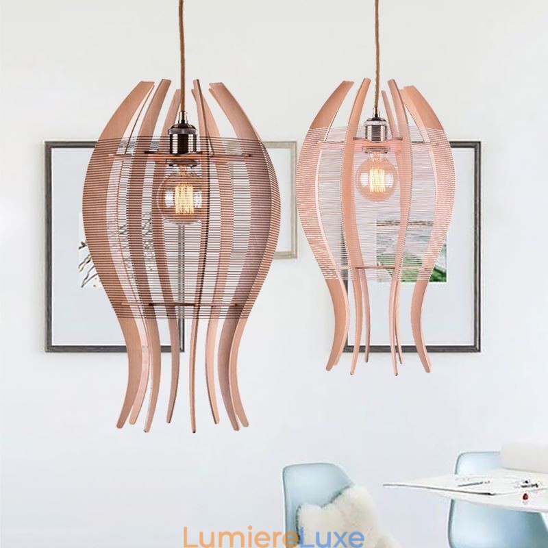 Suspension en bois style poisson nordique DIY