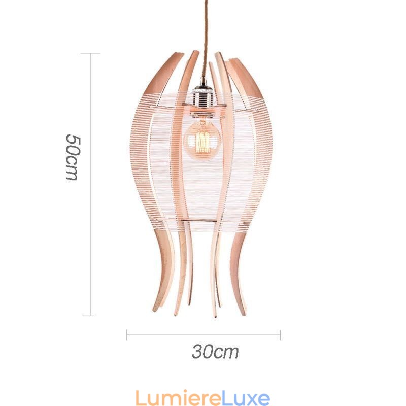 Suspension en bois style poisson nordique DIY